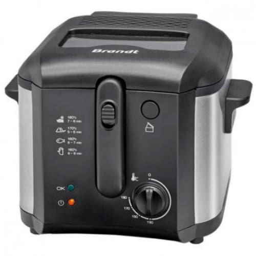 Friteuse BRANDT 3L-1600W Noir (FRI30X) Friteuse BRANDT 3L-1600W Noir (FRI30X)